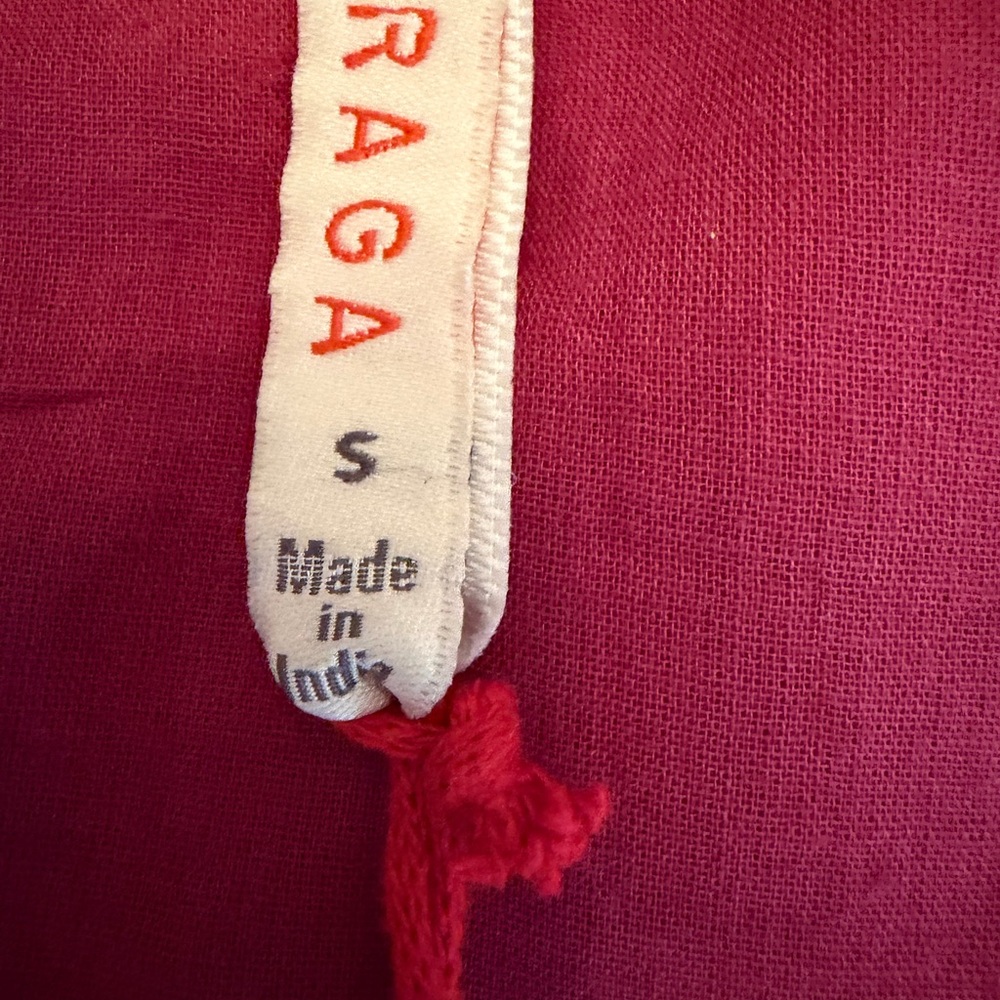 RAGA Autumn Love Maxi Wrap Dress Color Wine Size Small Sample Dress NWT - Picture 8 of 13